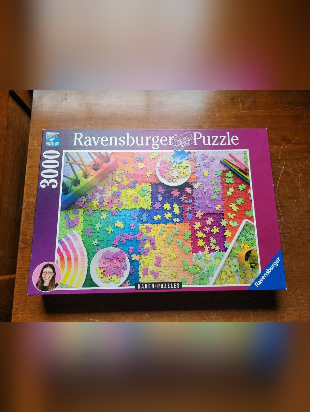 Ravensburger 3000pc Jigsaw Puzzle Karen Puzzles Colorful New and Sealed - 174713